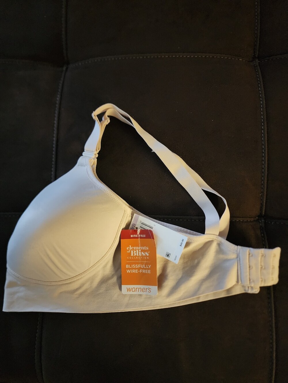 Warner's Blissfully Wire-Free Bra — Cream